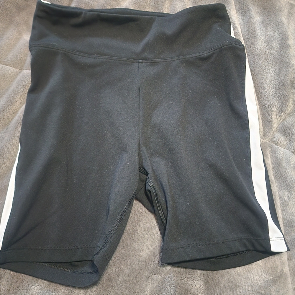 Black and White Women's Shorts